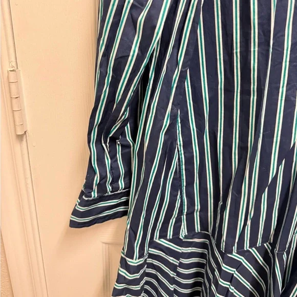 New Tuckernuck Longsleeve Striped Drop Waist Dress - Picture 5 of 12